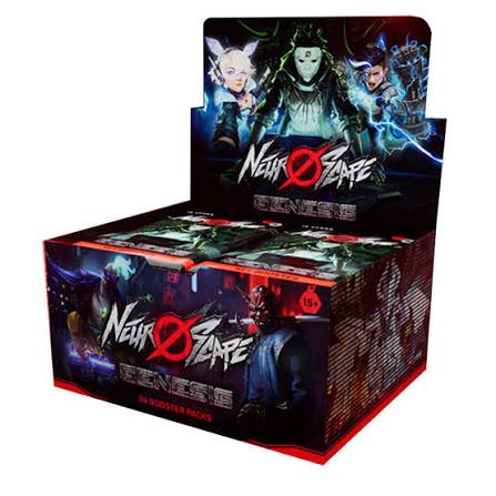 Neuroscape Genesis Unlimited Booster Display - Board Game